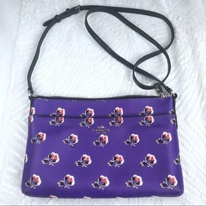 Coach bramble rose crossbody